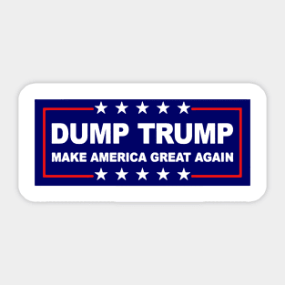 Dump Trump Sticker